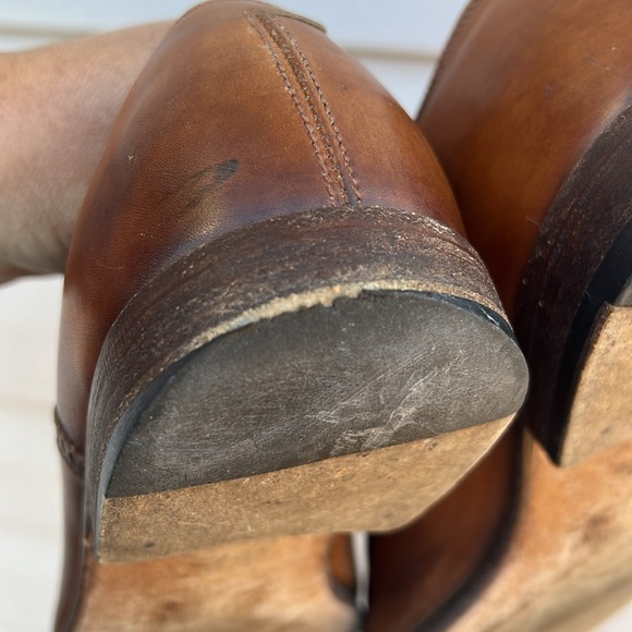 Gucci | Lace Up Burnished Toe Leather Oxfords Loafers US size 7 - Picture 11 of 16